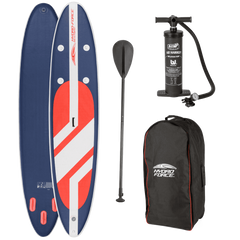 Hydro Force 11 foot Long Tail SUP Large Stand Up Paddleboard Pump Oar
